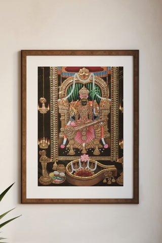 Annapurna Tanjore Painting