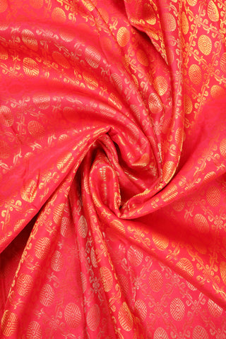 Red and Gold Kanjivaram Saree