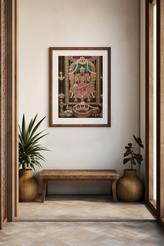 Annapurna Tanjore Painting