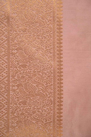 Shreya Ghoshal's Peachy Pink Kanjivaram Saree (Made to Order)