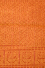 Yellow, Light Pink & Light Green Kanchipuram Handloom Silk Saree
