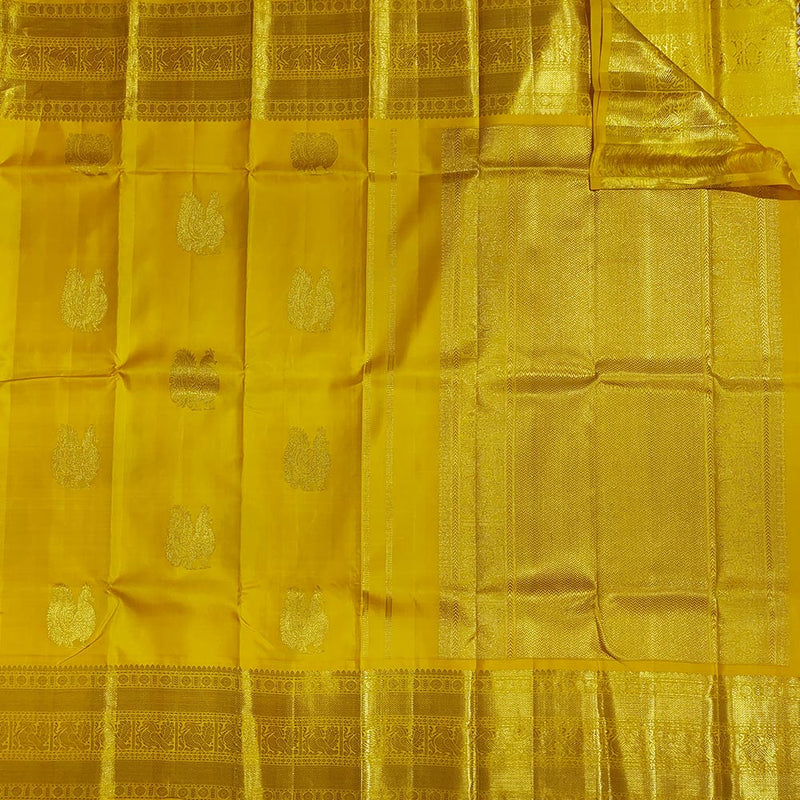 Golden saree