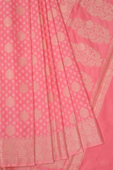 Light Pink Banarasi Saree