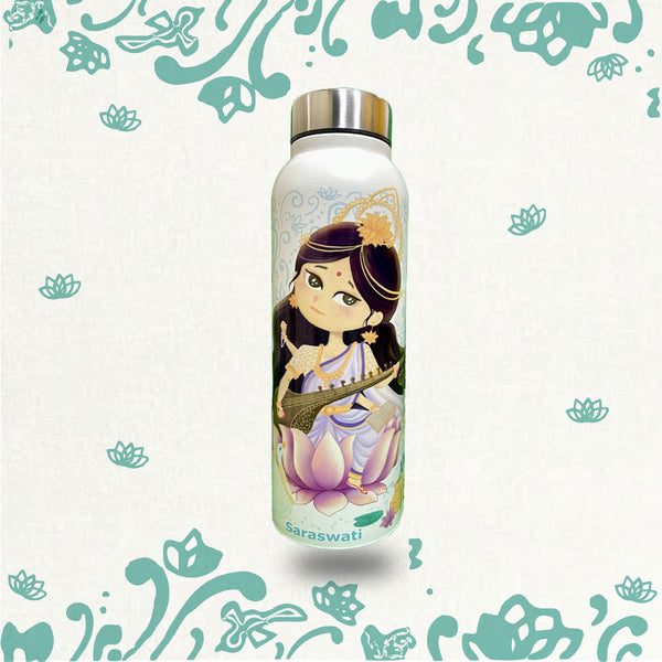 Devi Saraswati Water Bottle