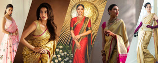 From Haldi to Reception: Celebrity-Inspired Wedding Sarees for Every Function