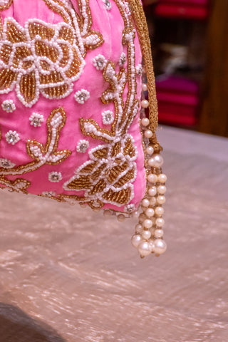 Royal Radiance: Embellished Potli Handbag for Celebrations