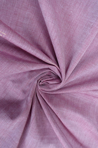 Mauve Cotton Paithani Saree with Kalash motifs