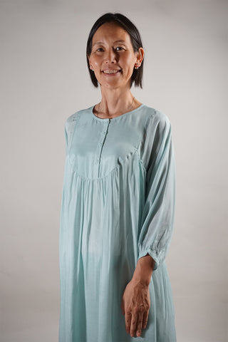 Light Blue Muslin Coord Set – Comfortable & Stylish Loungewear