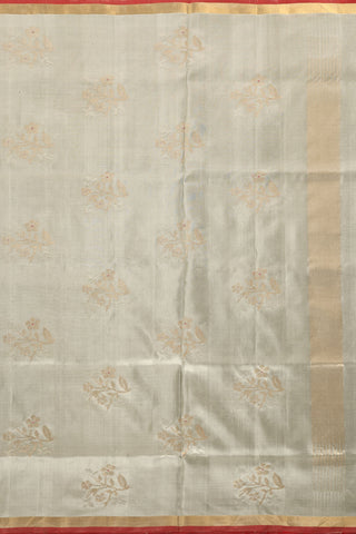 Sage Green Uppada Pure Silk Saree with Handloom Weave – Shop now for this Uppada silk saree online.