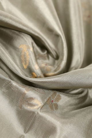 Sage Green Uppada Pure Silk Saree with Handloom Weave – Shop now for this Uppada silk saree online.