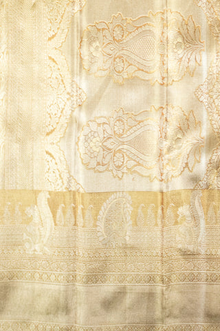 Regal Golden kanjivaram Silk Saree