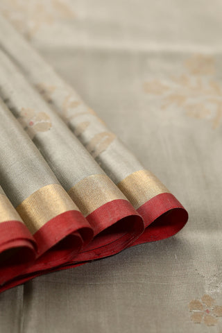 Sage Green Uppada Pure Silk Saree with Handloom Weave – Shop now for this Uppada silk saree online.