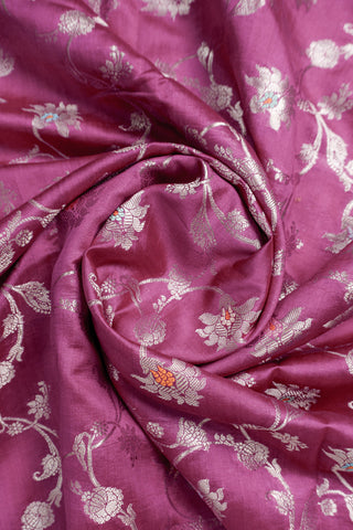 Banarasi Minakari Saree ‘Gulnar’ in Fuchsia