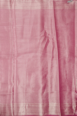 Desi Gulab Banarasi Meenkaari Saree in Gulaabi