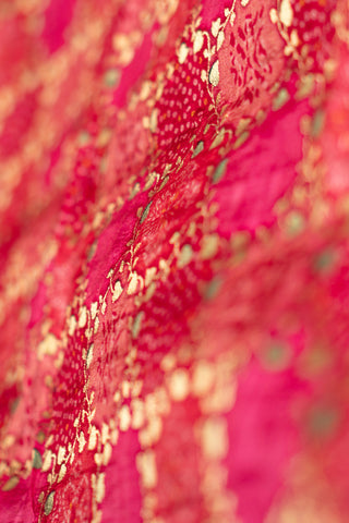 Printed Banarasi Dola silk dupatta	