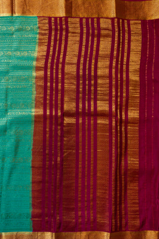Elegant Mysore Silk Crepe Saree with Zari Border