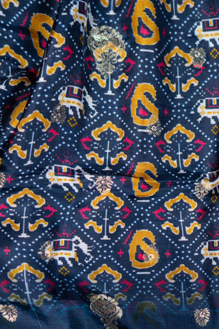 Banarasi Patola print Dola silk dupatta	