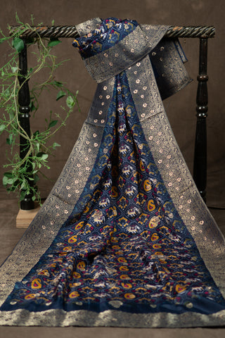 Banarasi Patola print Dola silk dupatta	