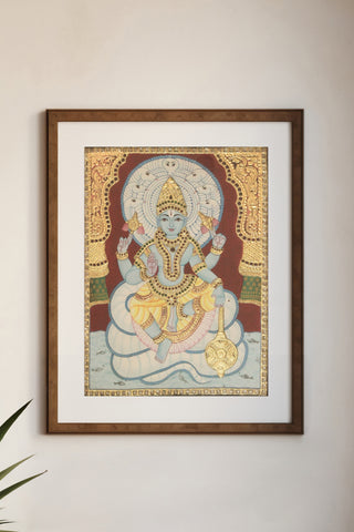 Badrinarayan Tanjore Painting