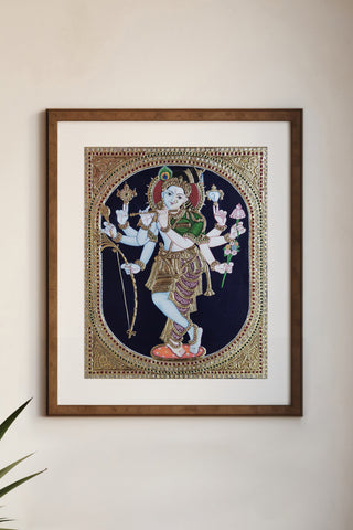 Sammohana Radha Tanjore Painting
