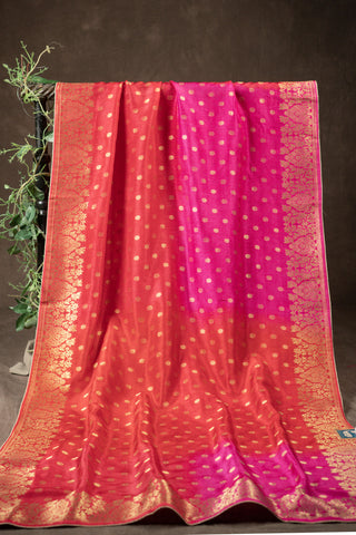 Banarasi art silk dupattas with gold zari weaving collection