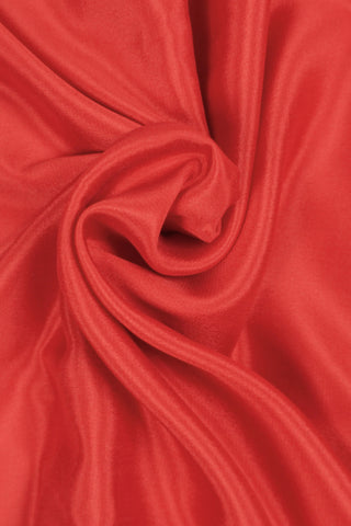 silk mark red crepe silk saree with gold border