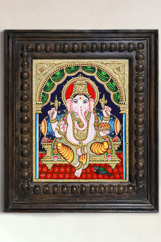 Ganapati Tanjore Painting