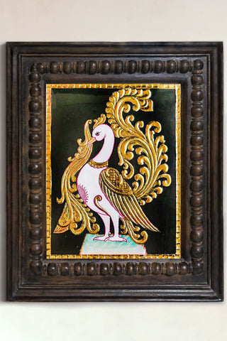 Peacock Tanjore Painting