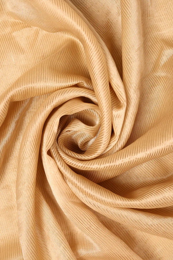 Golden Chanderi Tissue Saree