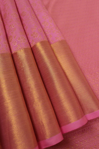 Light Pink Kanchipuram Silk Saree