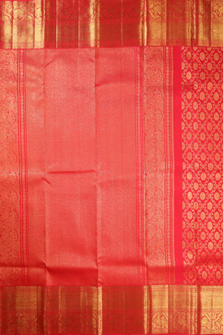 Red and Gold Kanjivaram Saree