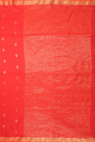 Red Jamdani Saree