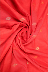 Red Jamdani Saree