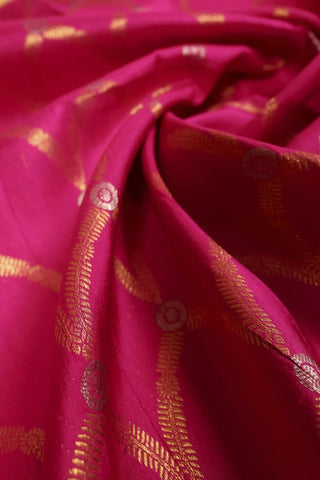 Royal Radiance: Pink Kanchipuram Silk Saree (inspired by Alia Bhatt's Saree)