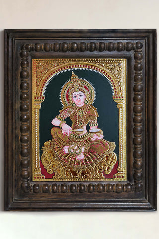 Annapoorneshwari  Tanjore Painting
