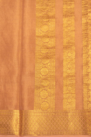 Exquisite Beige Mysore Silk Saree - Unrivaled Quality`