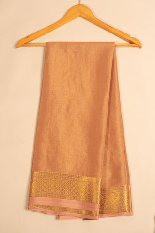 Exquisite Beige Mysore Silk Saree - Unrivaled Quality`