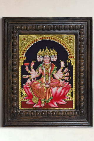 Devi Mahlakshmi Tanjore Painting