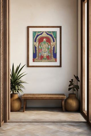 Meenakshi Tanjore Painting