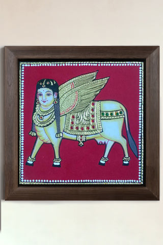 Kamadhenu Tanjore Painting