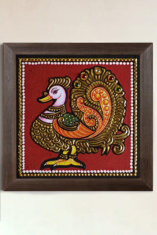 Peacock Tanjore Painting