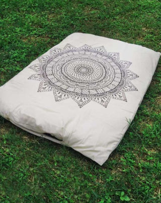 Dharba Grass Meditation Mat with Cushion