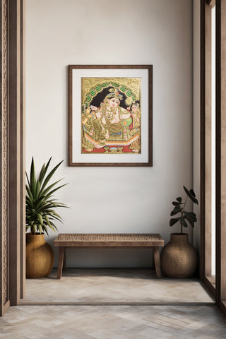 Bal Krishna Tanjore Painting