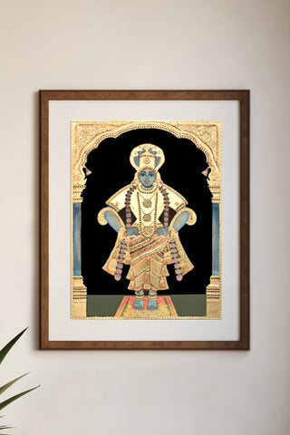 Vithala Krishna Tanjore Painting