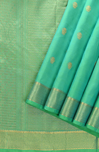 Green Kanchipuram Pure Silk Saree