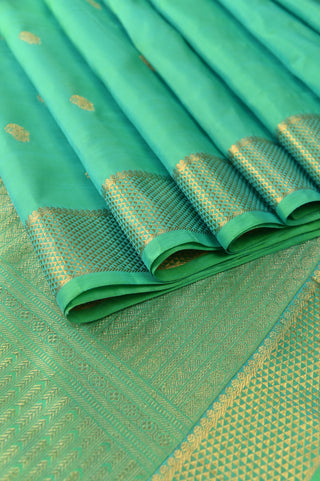 Green Kanchipuram Pure Silk Saree