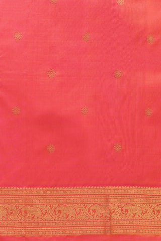 Divya Khosla's Dual-tone Pink and Orange Kanjivaram Saree (Made to order)