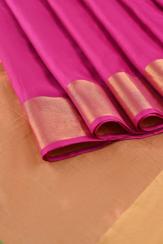 Pink Kanchipuram Pure Silk Saree