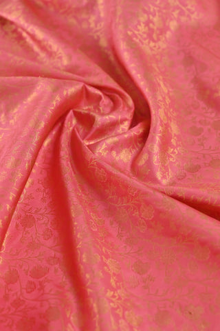 Pink Kanchipuram Pure Silk Saree