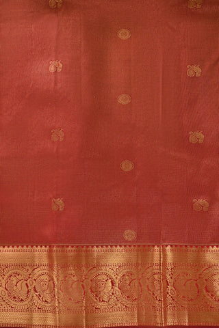 Maroon Kanchipuram Pure Silk Saree